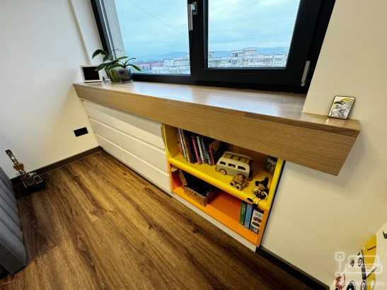 Mobilier Dormitor Copii din MDF Vopsit