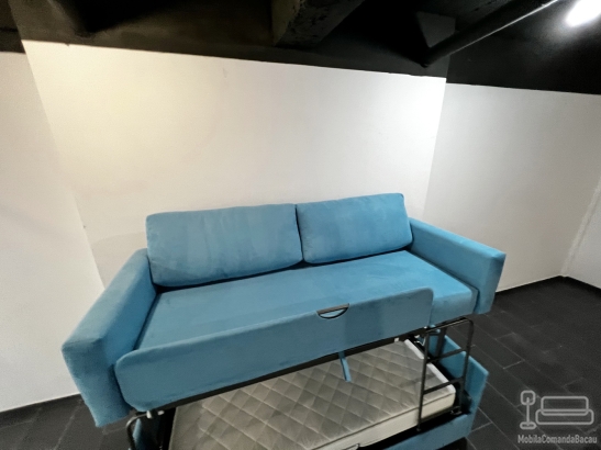 Canapea pat supraetajat cu saltele 200 × 90 – livrat în brașov