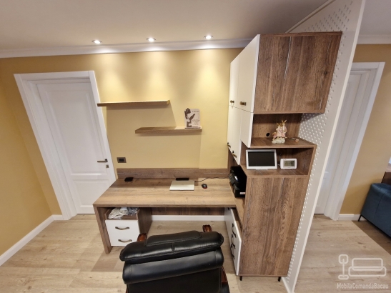 Mobilier pentru living cu birou