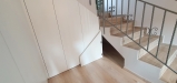 Mobilier hol sub scară în județul Bacău | MDF vopsit | Feronerie Blum