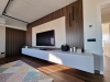 Mobilier pentru living cu riflaje, din MDF