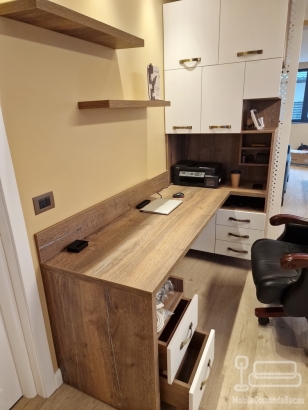 Mobilier pentru living cu birou