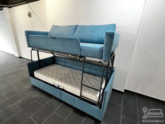 Canapea pat supraetajat cu saltele 200 × 90 – livrat în brașov