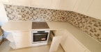 Mobilier bucătărie din MDF vopsit cu blat termorezistent – 5,3 m, montaj în Bacău