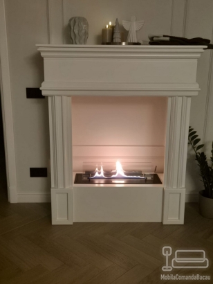Mobilier Șemineu din MDF Vopsit