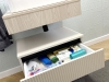 Mobilier baie din MDF vopsit, realizat pe comandă în județul Bacău