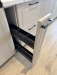 Mobilier bucătărie din MDF vopsit cu feronerie Blum și iluminat Häfele – Bacău
