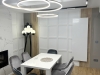 Mobilier de dining din MDF vopsit, cu bandă LED Hafele