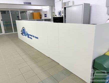 Mobilier recepție pentru bazinul olimpic Bacău – la comandă