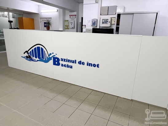 Mobilier recepție pentru bazinul olimpic Bacău – la comandă