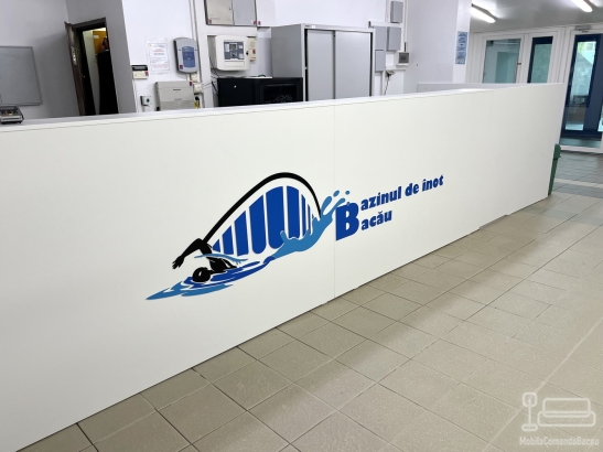 Mobilier recepție pentru bazinul olimpic Bacău – la comandă