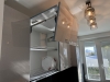 Mobilier bucătărie la comandă – MDF lucios Perfect Sense, blat granit, Bacău