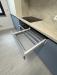 Bucătărie din MDF vopsit cu profile Gola, blat & contrablat – 4000 mm (Bacău)