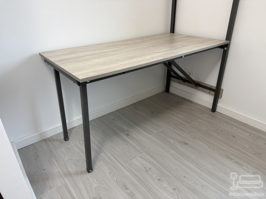 Bucătărie din MDF vopsit cu profile Gola, blat & contrablat – 4000 mm (Bacău)