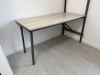 Bucătărie din MDF vopsit cu profile Gola, blat & contrablat – 4000 mm (Bacău)