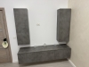 Mobilier living din MDF – ansamblu suspendat cu feronerie Blum (1900 mm), Bacău
