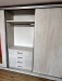 Dressing cu uși glisante – PAL, 3.300 × 600 × 2.450 mm, Bacău