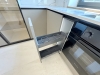 Mobilier bucătărie la comandă – MDF, blat și contrablat quartz, Bacău
