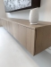 Mobilier living suspendat din mdf furniruit, 2800 mm – balamale pacta cu amortizare