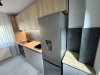 Mobilier bucătărie 3500 mm din pal melaminat – gola negru, feronerie blum, bandă led