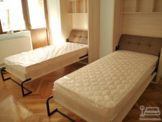 Dormitor pentru copii cu trei Paturi Rabatabile C 040