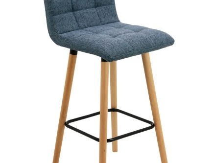 Scaun de bar ABS 127 bleumarin