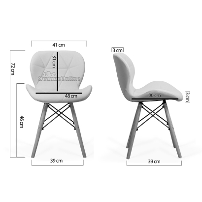 Scaun dining BUC 241 mov