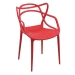 Scaun terasă HRC 599 roșu