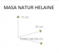 Masa Extensibila Stejar Helaine M 062