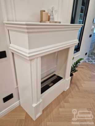 Mobilier Șemineu din MDF Vopsit