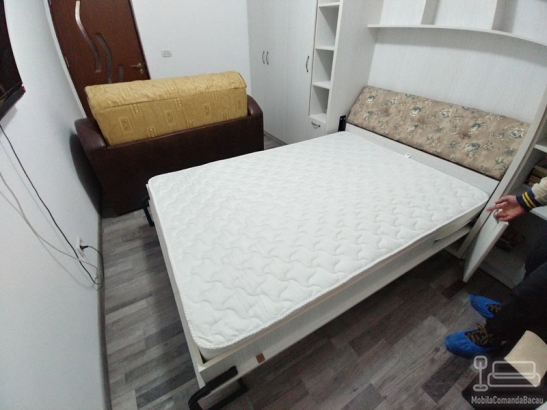 Mobilier Dormitor cu Pat Rabatabil  D 302