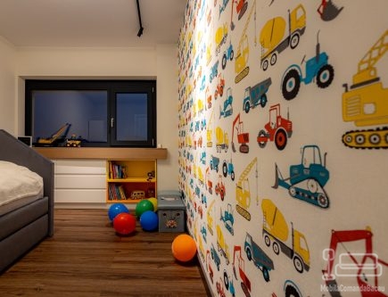 Mobilier Dormitor Copii din MDF Vopsit