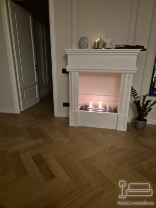 Mobilier Șemineu din MDF Vopsit