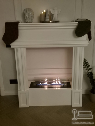 Mobilier Șemineu din MDF Vopsit