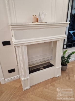 Mobilier Șemineu din MDF Vopsit