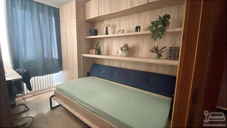 Ansamblu mobilier cu pat rabatabil orizontal la comandă, București