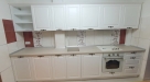 Bucătărie din MDF vopsit, 3,6 m – stil clasic, feronerie Blum, Bacău