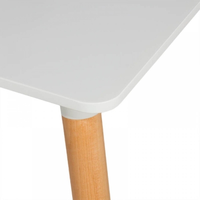 Masă bucătărie albă BUC 082