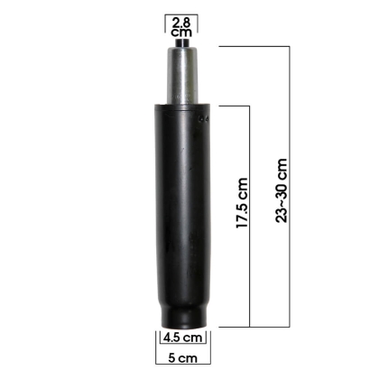 Piston negru pentru scaune birou