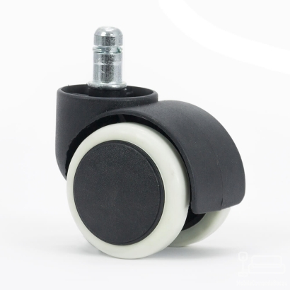 Set 5 role gumate pentru scaune de birou – Alb