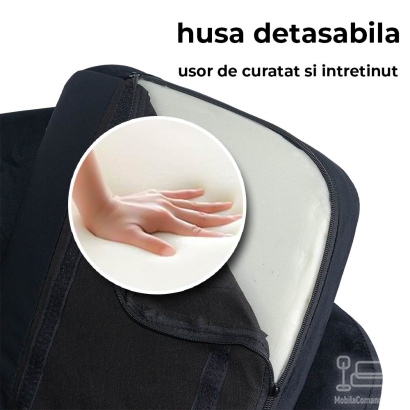 Scaun de bar negru din catifea cu picioare din lemn ABS 1271