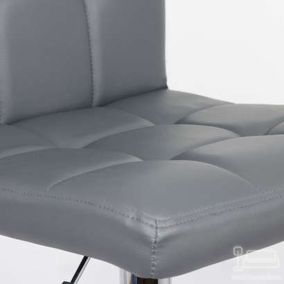 Scaun bar cu spatar rotativ ABS 191 gri