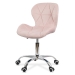 Scaun de birou din catifea rotativ OFF 334 roz