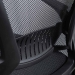 Scaun de birou pentru copii din mesh cu suport lombar OFF 433 negru