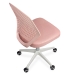 Scaun de birou pentru copii din stofa roz, confortabil si reglabil OFF 329