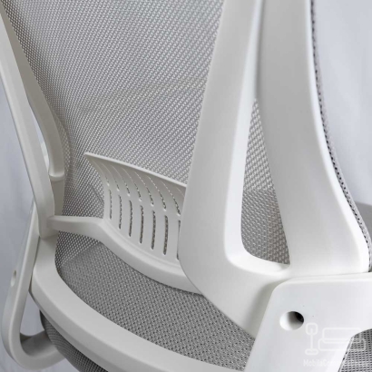 Scaun de birou pentru copii din mesh OFF 433 gri