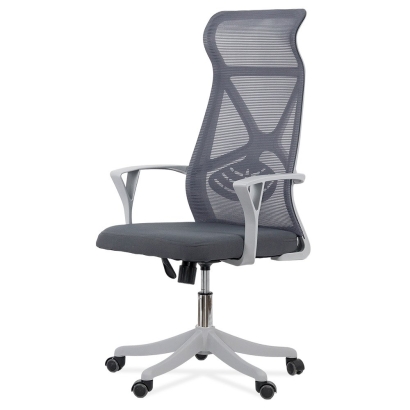 Scaun de birou din mesh reglabil pe inaltime OFF 431 gri inchis