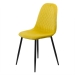 Scaun bucătărie catifea BUC 237X galben