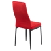 Scaun bucătărie catifea BUC 263V roșu