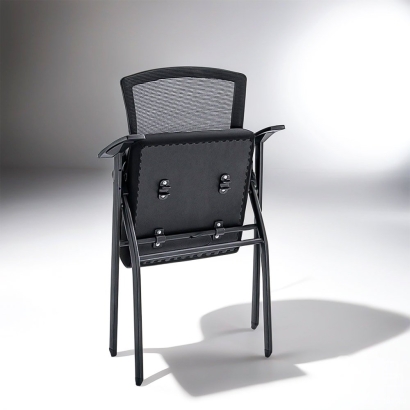 Scaun conferinta pliabil si masuta rabatabila HRC 603 gri